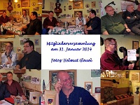 Mitgliederversammlung am 31.1.2014